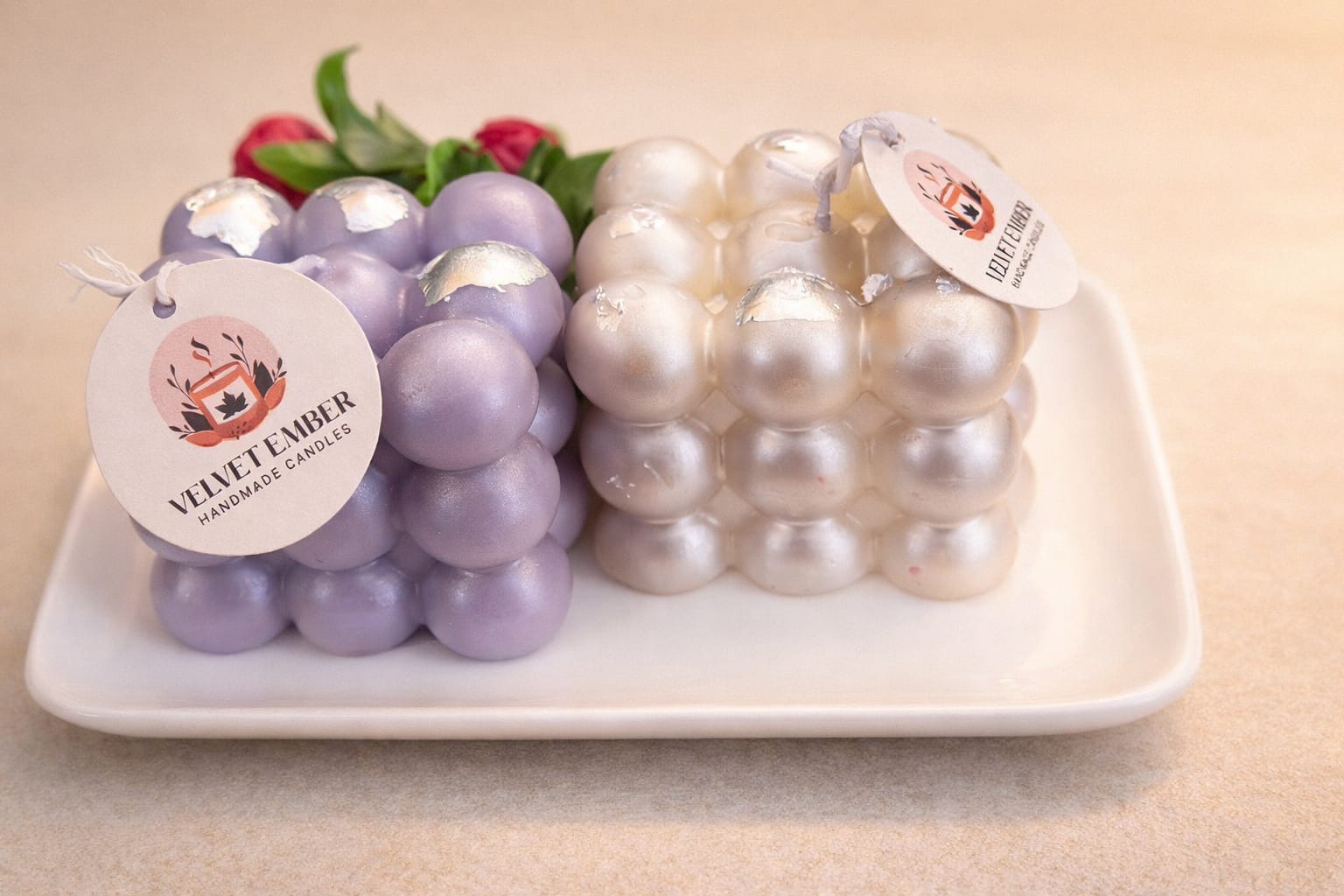 Bubble Candles (set of 2)