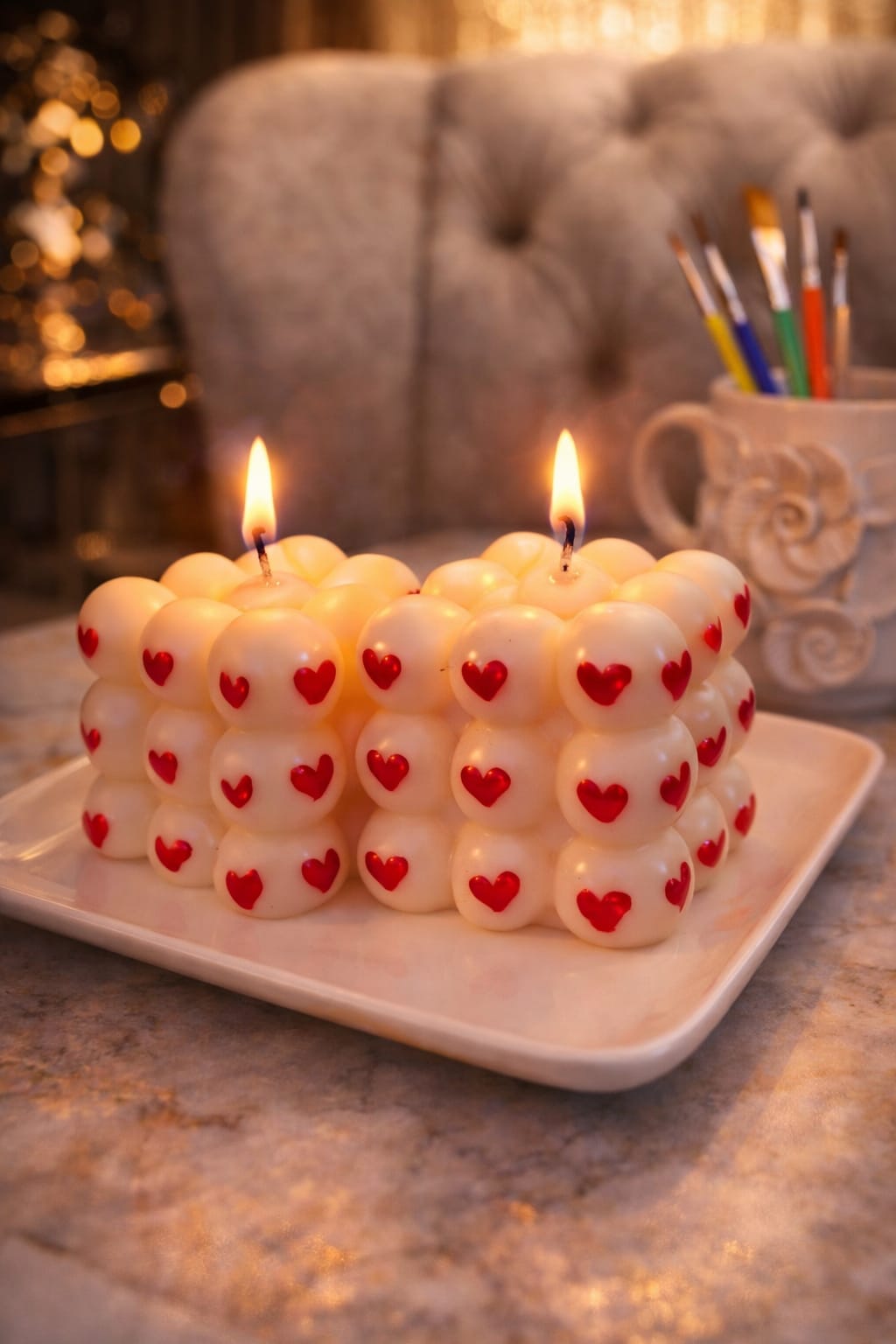 Bubble Candles (set of 2)